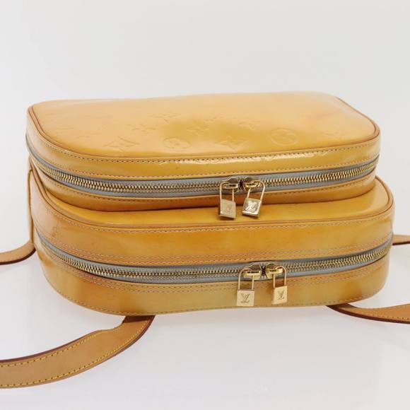 LOUIS VUITTON Monogram Vernis Marley Backpack Gris M91038 LV Auth 89668 - Picture 6 of 16